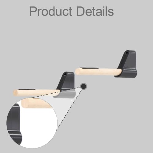 Soporte horizontal de pared para bicicletas con estructura de acero 3