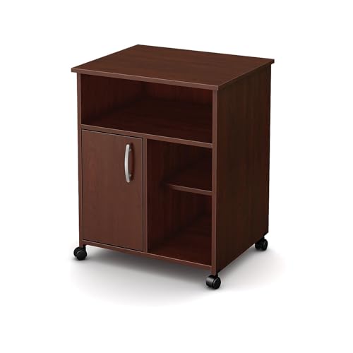 South Shore Axess Printer Cart, Royal Cherry