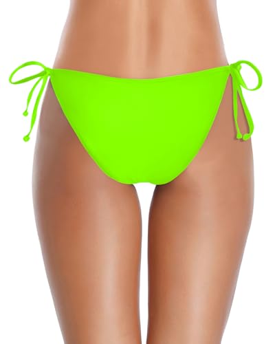 Holipick Bikini Bottoms for Women String Bathing Suit Bottom with Moderate Coverage Low Waist Swimsuit Bottom2