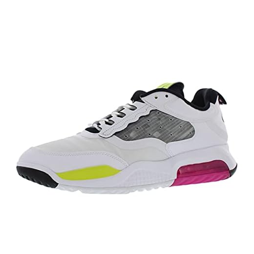 Nike Air Jordan Max 200 träningsskor för män Cd6105 sneakers skor, - Vit svart fuchsia 102 - 43 EU
