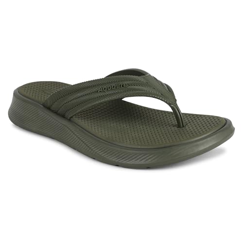 Image of Aqualite NEO-276 Men Slide Slippers with Comfotable EVA Sole Slip-On Flat Flip Flops, Sliders, Chappal & Comfort Insole Slipper for Men