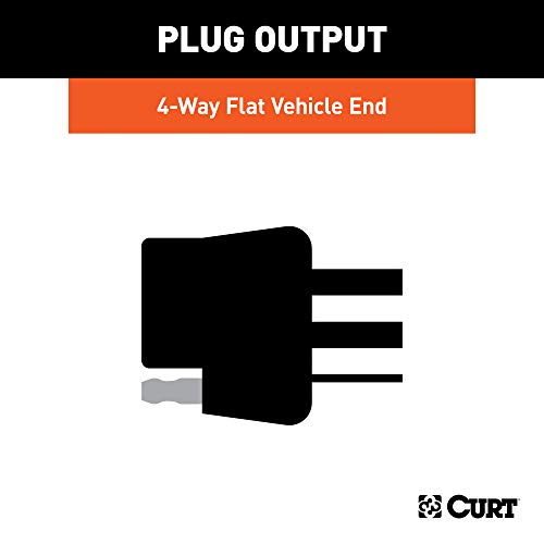 CURT 56093 Vehicle-Side Custom 4-Pin Trailer Wiring Harness for Select Ford Taurus, Lincoln MKS by CURT - Image 5