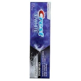 Crest, Toothpaste 3D White Charcoal, 4.1 Ounce