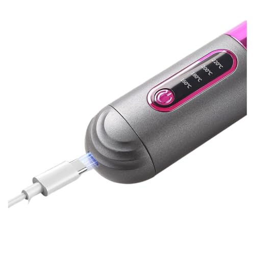 Cepillo alisador inalámbrico ligero recargable USB miniatura 2