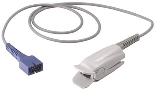 DMS Nellcor DS100A Oximax Compatible Clip Type Adult SpO2 Probe Sensor Cable (White, 1 m) (B0BC118DNN) Amazon Price History, Amazon Price Tracker
