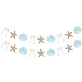 Coastal Bachelorette Party Garland Banner for Beach Bach Last Toast on the Coast Bachelorette Party Decorations