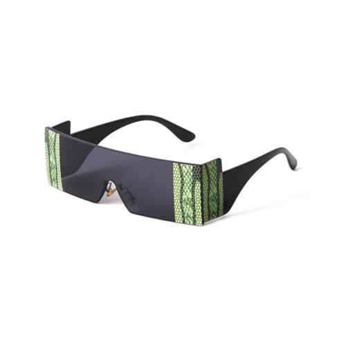 Lunettes de soleil de plage vintage effet serpent pour sublimer vos looks d'été