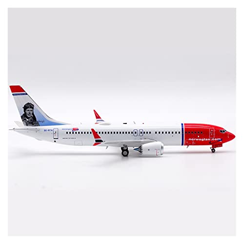 Modelo B737-8MAX 1:200 en avión miniatura de colección fabricado con aleación fundida 3