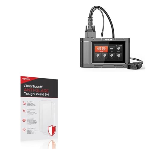 BoxWave Screen Protector Compatible with Ancel HD3400 (5 in) - ClearTouch Anti-Glare ToughShield 9H (2-Pack), Anti-Glare 9H Tough Flexible Film Screen Protector