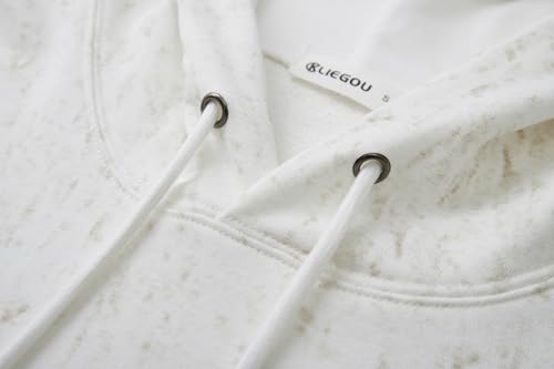 Image of KLIEGOU Mens Tie-Dye Pullover Hooded Sweatshirt