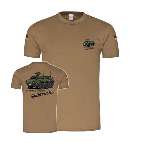 T-shirt tropical Spürpanzer Fuchs pour vos sorties outdoor et rassemblements militaires