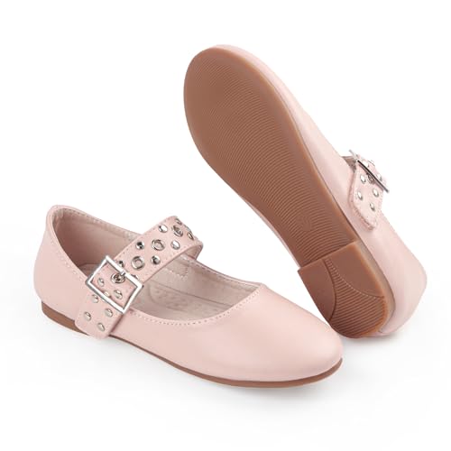 Image of Toddler Girl Dress Shoes Bow Black Dress School Shoes Princess Mary Jane for Toddler /Little Girl