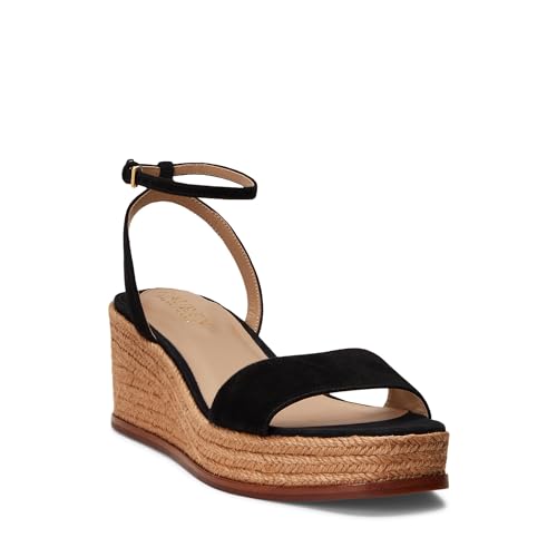 Image of Lauren Ralph Lauren womens Leona Suede Espadrille