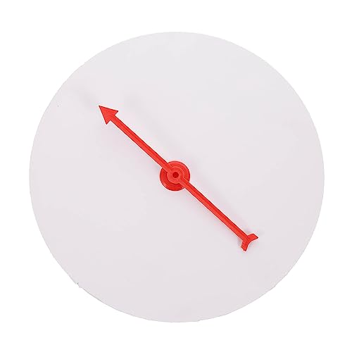 NOLITOY Turntable Raffle Draw Board Dry Erase Wheel Prize Wheel Reusable Turntable Blank Wheel Lucky Wheel Fortune Wheel Spinner Foam White to Rotate editable