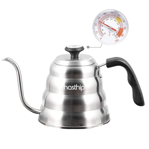 HASTHIP Pour Over Gooseneck Kettle with Thermometer