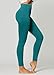 Fleece Lined Leggings Women - Warm - Winter - Women's Tights - Available in Plus Size - Teal - Large - X-Large
