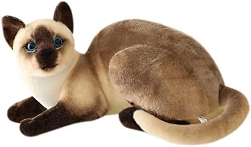 nonotse Toys Soft Toys Stofftiere Katze getigertes Stofftier Plüsch...