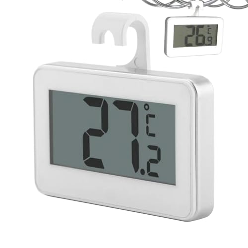 Medidor de temperatura para congelador con pantalla LCD de alta precisión