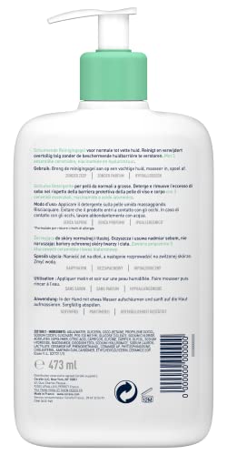 CeraVe Schuimende Reinigingsgel – normale/vette huid, 473 ml - View 1