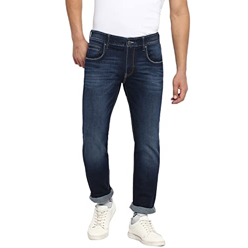 Image of Lee Men's Travis Slim Fit Mid-Rise Jeans