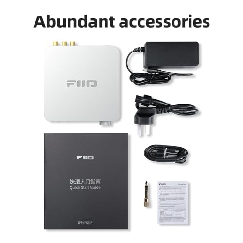 Image of FiiO K11 Desktop 1400W Power Balanced Headphone DAC & Amplifier 384kHz /24Bit DSD256 for Home Audio /PC 6.35mm /4.4mm /RCA /Coaxial /Optical (Black)