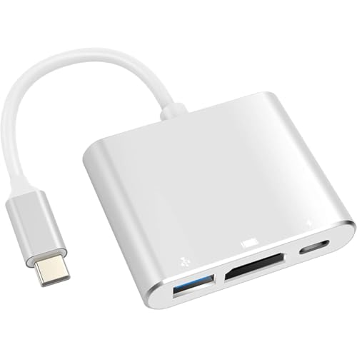 Adaptador Dex Hub USB-C para HDMI 4K USB 3.0 Carregamento rápido Compatível com com MacBook Thunderb
