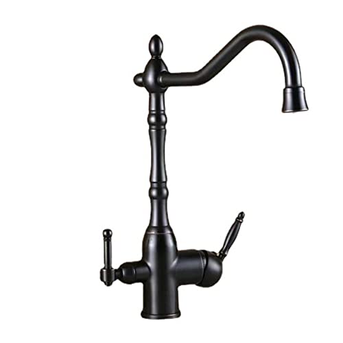 Mitigeur de lavabo rétro eau chaude et froide avec économie d'eau