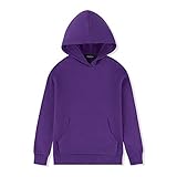 ALAVIKING Kids Soft Brushed Fleece Hooded Sweatshirts Active Pullover Hoodie for Boys and Girls 3-12