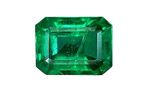 Vert émeraude pur avec cette émeraude naturelle de 5,62 carats idéale en haute joaillerie
