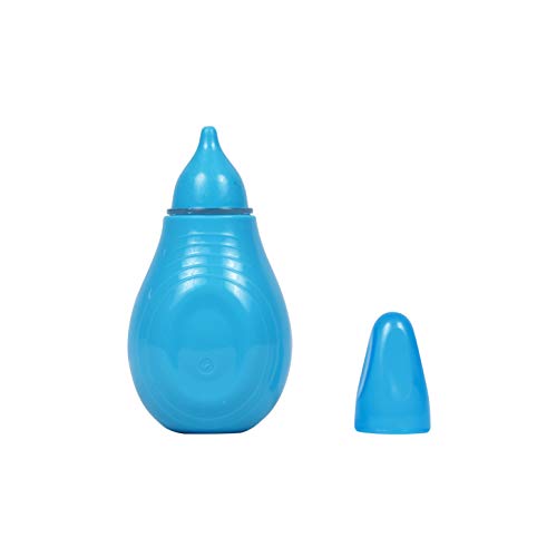 Image of 1st Step Baby Nose Cleaner /Nasal Vacuum Sucker Mucus Snot Aspirator with Ear Syringe (Blue)