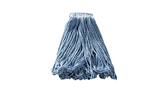 Rubbermaid Commercial Products-Fge23800Bl00 Universal Headband Blend Mop, Blue, Looped Ends To Reduce Fraying #TOP2
