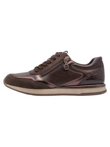 Tamaris Damen Sneaker Synthetik, braun, 40 EU – Ansicht 4