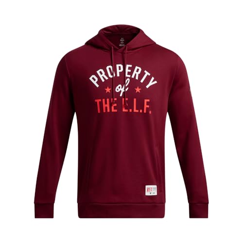 Under Armour Men's Project Rock Red One E.l.f. Hoodie3