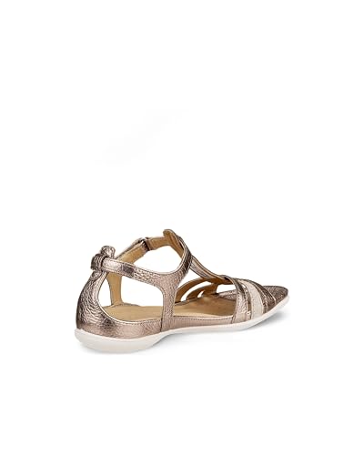 ECCO Womens Flash T-Strap Gladiator Sandal,3