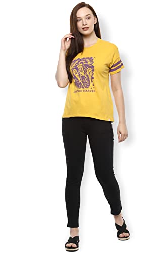 Image of Van Heusen Women's Cotton Regular Fit T-Shirt
