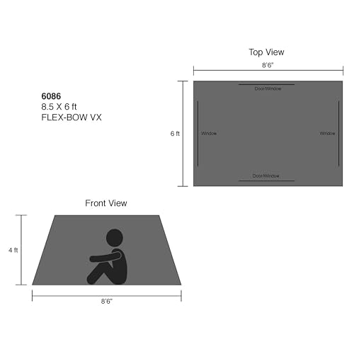 Carpa Flex-Bow VX Canvas para Camping miniatura 4