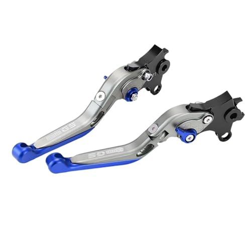 �u���[�L���o�[ �܂肽���ݎ��N���b�`�u���[�L���o�[ �̂��߂� F850GS F750GS F800GS F700GS F650GS F750 F800 F850 GS 40�N �I�[�g�o�C�����n���h��(2019-2023 GrayBlue)