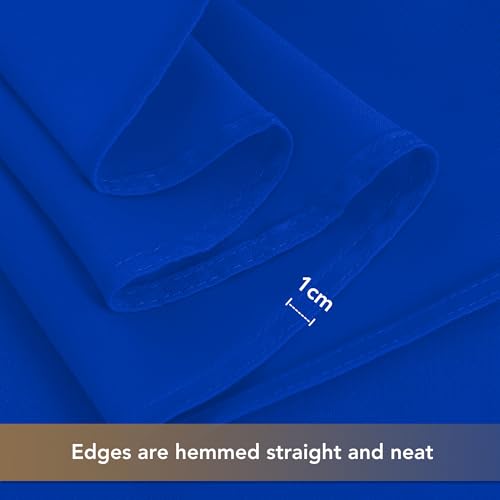 Image of sancua Royal Blue Rectangle Tablecloths 90x156 Inch, 6 Pack