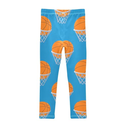 Sport Basketballs Girls Leggings Stretchy Dance Pants for Kids2