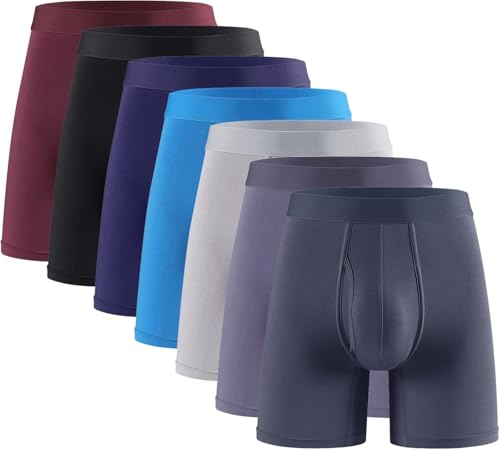 Galvin Underwear for Men, Galvin Dual Pouch Premium Boxers, Mens Moisture Wicking Breathable Underwear