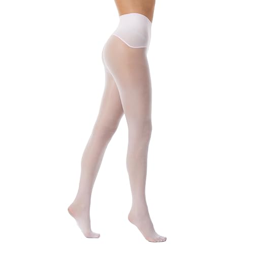 Image of Frola Oil Shiny Stockings Pantyhose 360Seamless Crotch High Waist Smooth Tights for Women