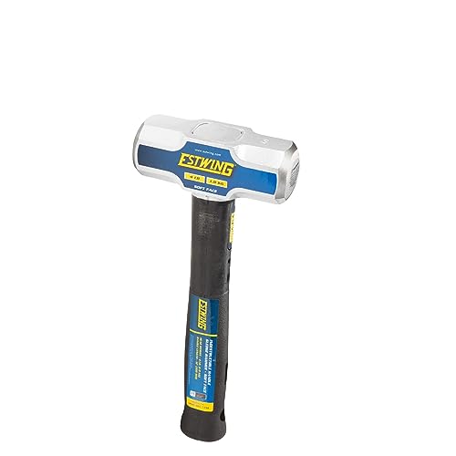 Image of Estwing 4 lb Soft Face Sledge Hammer - 12 inch Indestructible Handle, Shock-Absorbing Grip, Overstrike Resistant