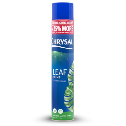 Chrysal Leaf Shine Spray for Indoor Plants (25 Ounce 1 Pack)