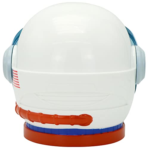 Astronaut Helmet, Space Helmet With Blue Movable Visor, Party Costume, School Classroom Dress Up, Pretend Role Play Party Supplies, Kids Christmas Halloween Toys Birthday Gifts, Blue And Orange #TOP4