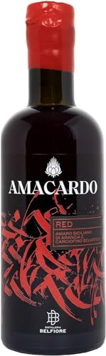 Amacardo Red - Amaro di Carciofino selvatico dell’Etna e Arancia Rossa di Sicilia by Nelson Sicily