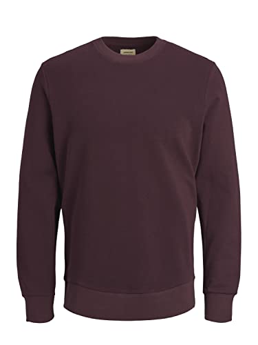 Jack & Jones Pull classique, en tricot, pour homme, Rouge (Port Royale/Reg Fit), XXXL