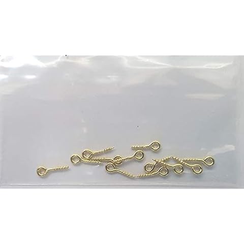 Melody Jane 12 Brass Eyes for Miniature Curtains Cover