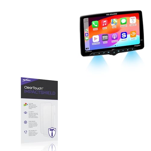 BoxWave Screen Protector Compatible with BOSS Audio BE14ACP.WX - ClearTouch ImpactShield (2-Pack), Impenetrable Screen Protector Flexible Film