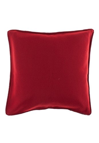 Proflax Dekorative Kissenhülle 50 x 50 cm, Rot, Einfarbig, Baumwolle, Tiermuster, 1 stück, für Wohnräume und Bettwäsche