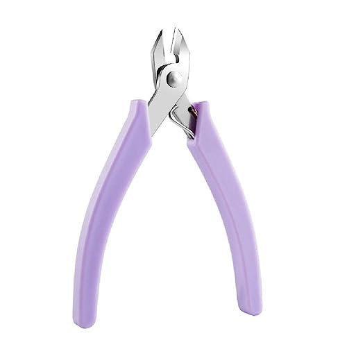 Manicure Nail Pliers for Rhinestones Gems Picker Removal Wire Cutter Nail Unloading Nippers Chain Scissors Nail Art Tool Durable All Purpose Tool Versatile Tool Long Lasting Precisions Steel Material